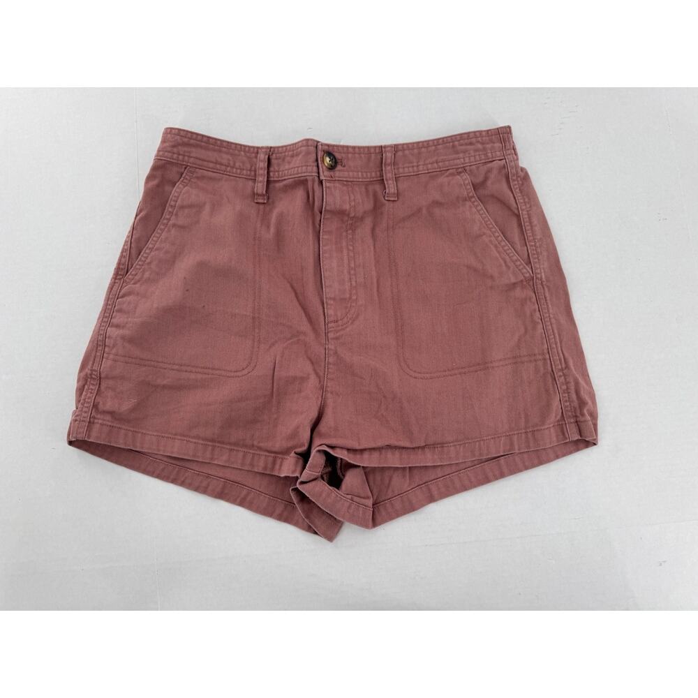 Madewell Women’s Size 4 Dusty Rose Utility Shorts High Rise Patch Pocket Casual